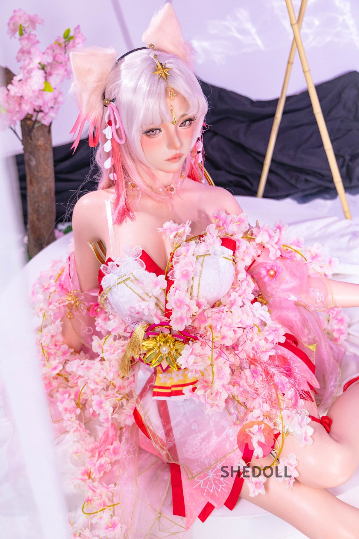 Kosame seksa lelle (SHEDOLL 168 cm D-Cus #SH143 2.0 Silikona)