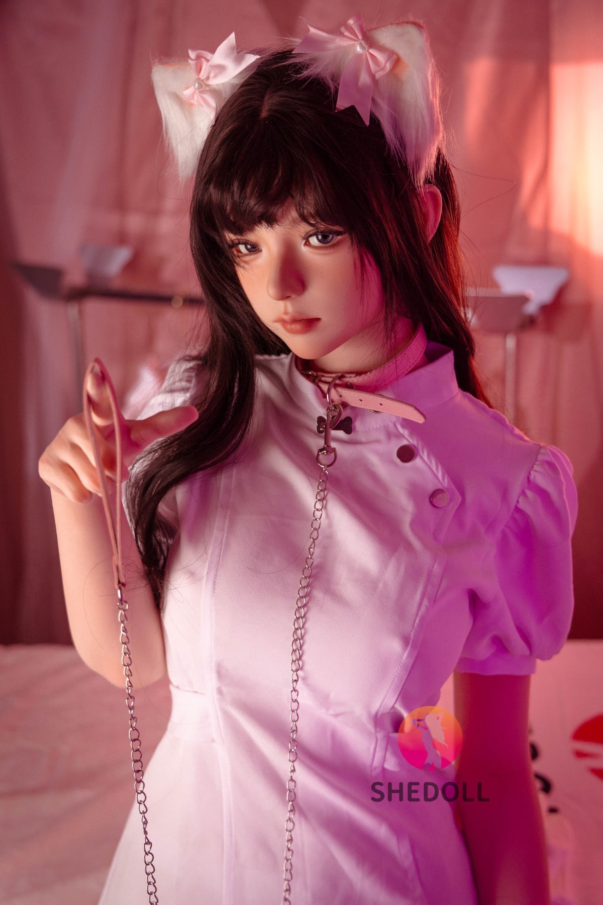 Kosame seksa lelle (SHEDOLL 168 cm D-Cus #SH147 2.0 silikons)