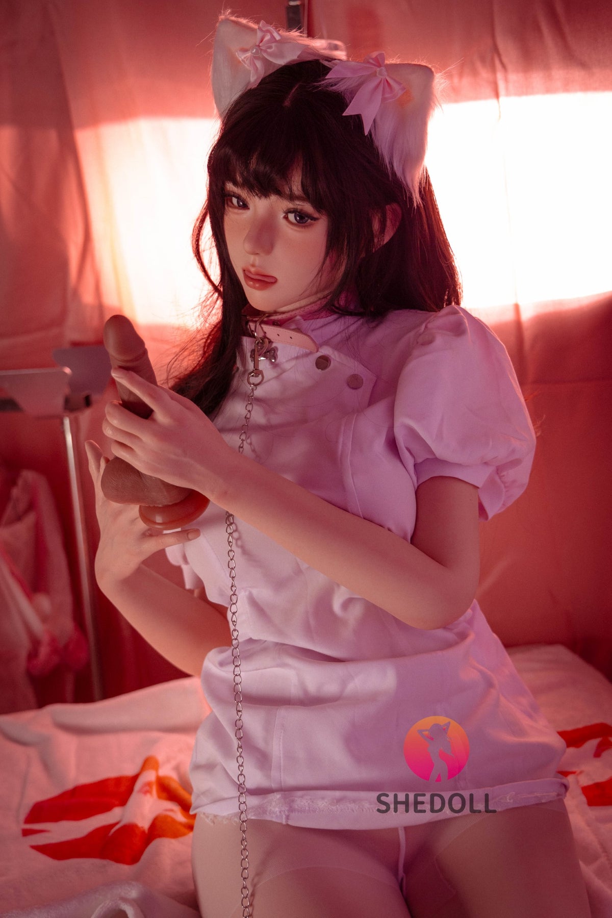 Kosame seksa lelle (SHEDOLL 168 cm D-Cus #SH147 2.0 silikons)