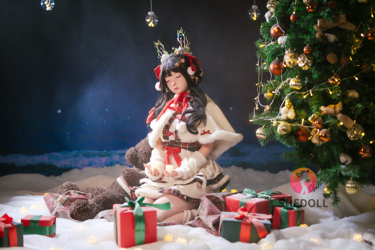 Guļošā Belle seksa lelle (SHEDOLL 148 cm D-Cup #SH153 Silikona)