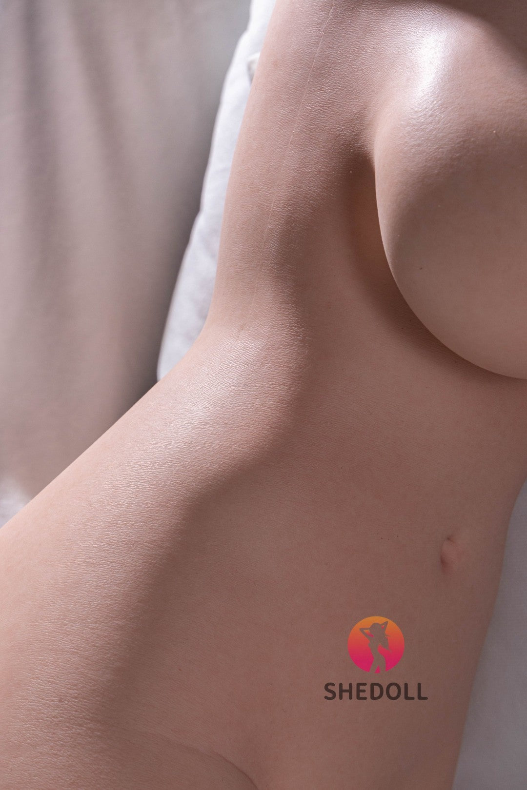 Torso seksa lelle (SHEDOLL 70cm D kauss #SH163 RST silikons)