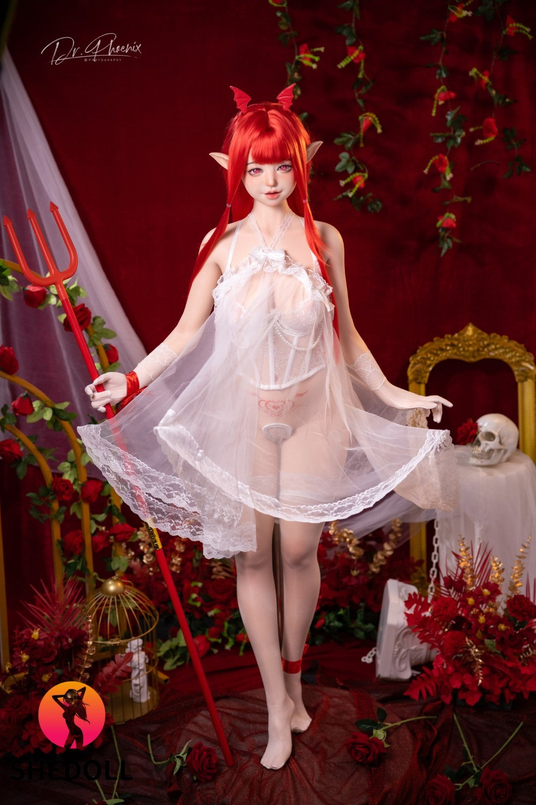 Seksa lelle Yaya (SHEDOLL 156 cm E-Cuss #SH168 2.0 Silikona)