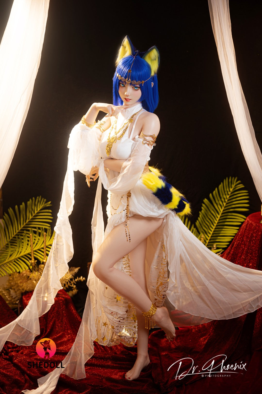 Ankha seksa lelle (SHEDOLL 168 cm D-Cus #SH192 2.0 Silikona)