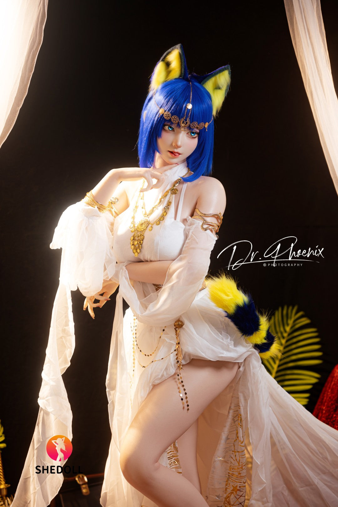 Ankha seksa lelle (SHEDOLL 168 cm D-Cus #SH192 2.0 Silikona)