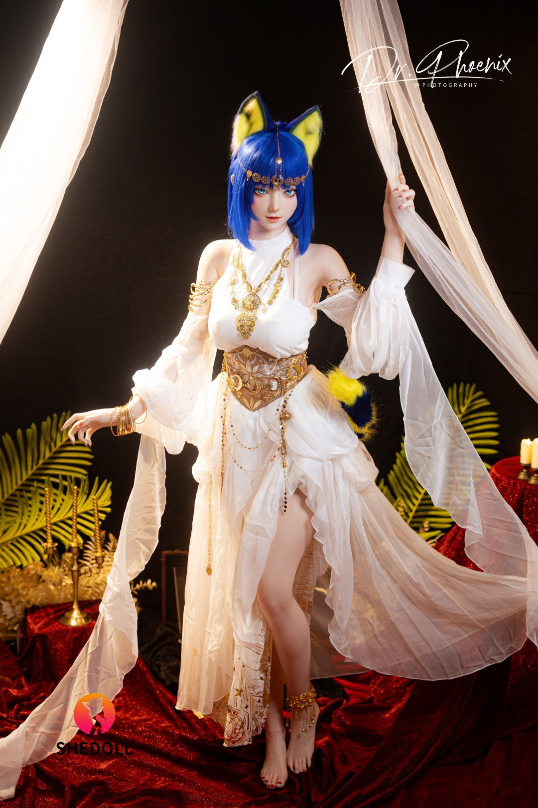 Ankha seksa lelle (SHEDOLL 168 cm D-Cus #SH192 2.0 Silikona)