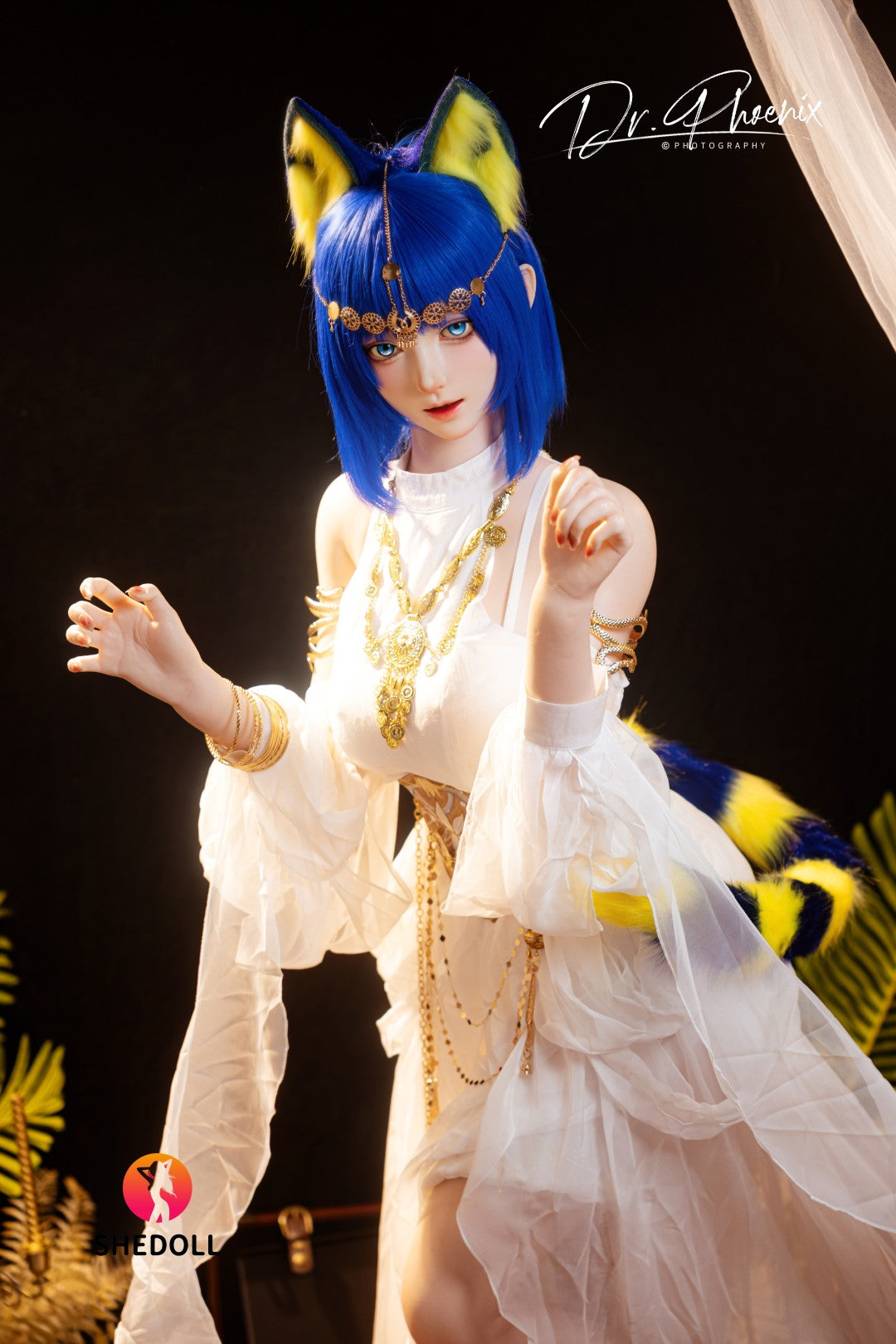 Ankha seksa lelle (SHEDOLL 168 cm D-Cus #SH192 2.0 Silikona)