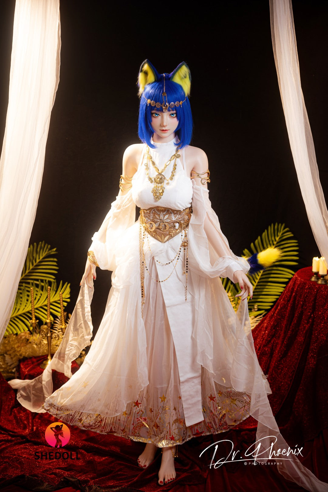 Ankha seksa lelle (SHEDOLL 168 cm D-Cus #SH192 2.0 Silikona)