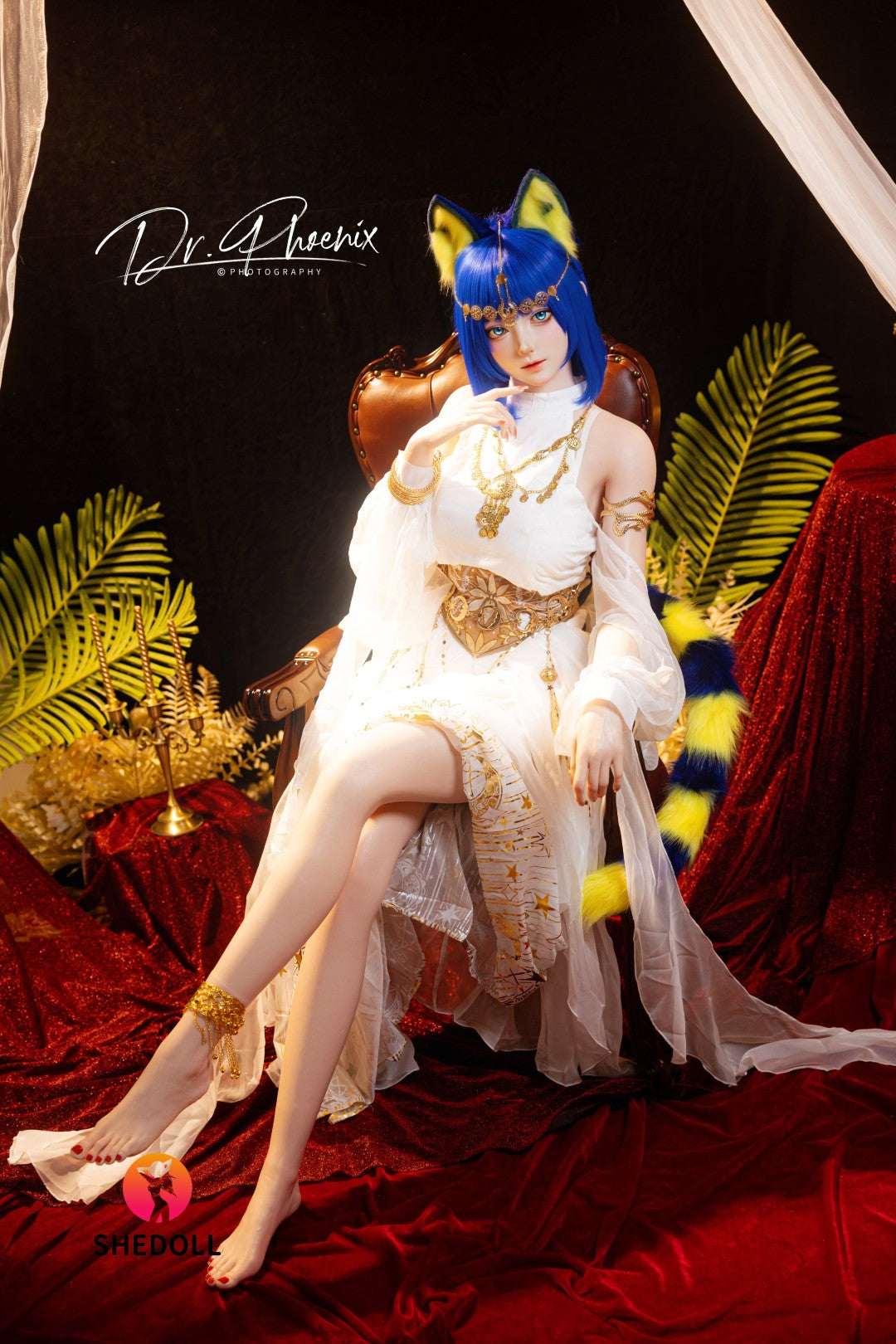 Ankha seksa lelle (SHEDOLL 168 cm D-Cus #SH192 2.0 Silikona)