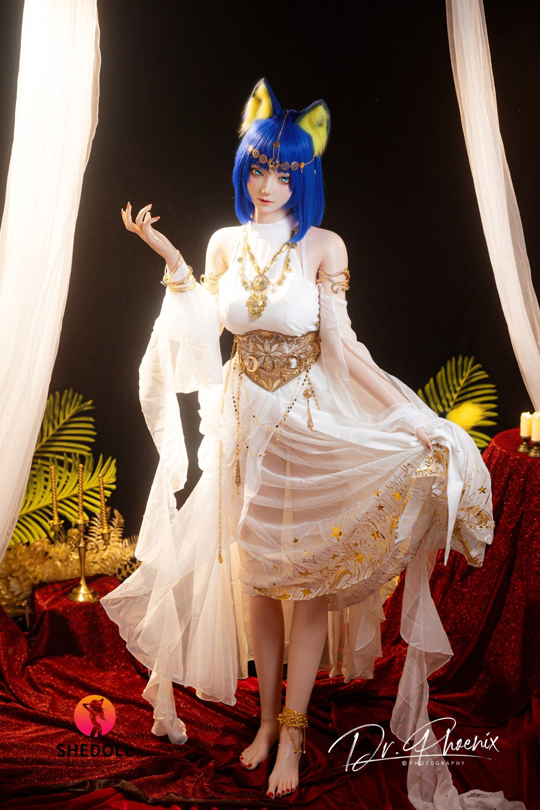 Ankha seksa lelle (SHEDOLL 168 cm D-Cus #SH192 2.0 Silikona)