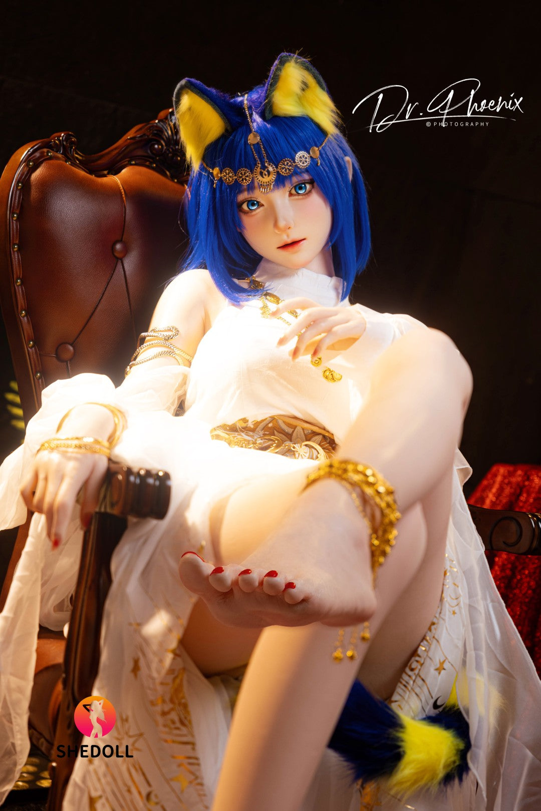 Ankha seksa lelle (SHEDOLL 168 cm D-Cus #SH192 2.0 Silikona)