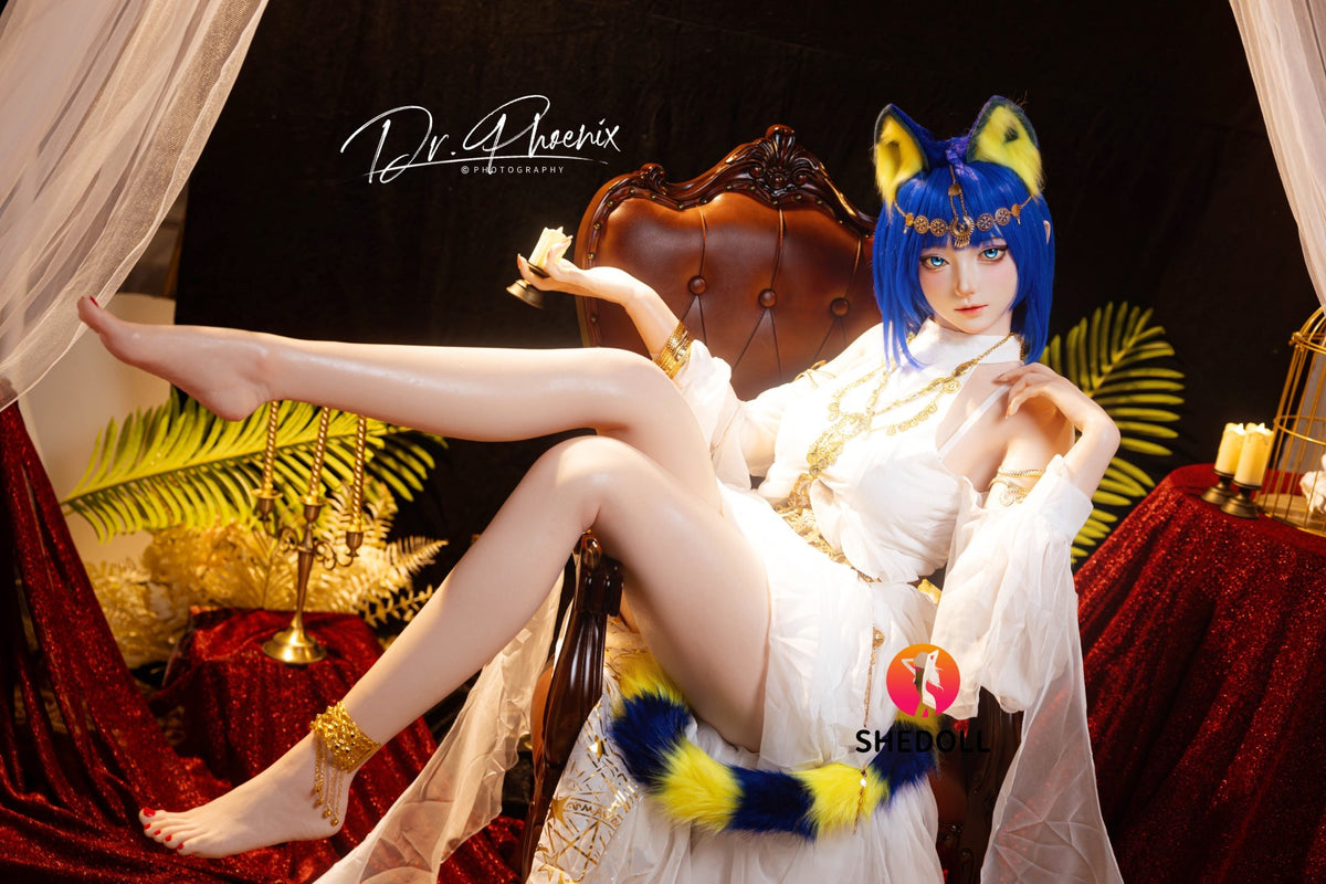 Ankha seksa lelle (SHEDOLL 168 cm D-Cus #SH192 2.0 Silikona)