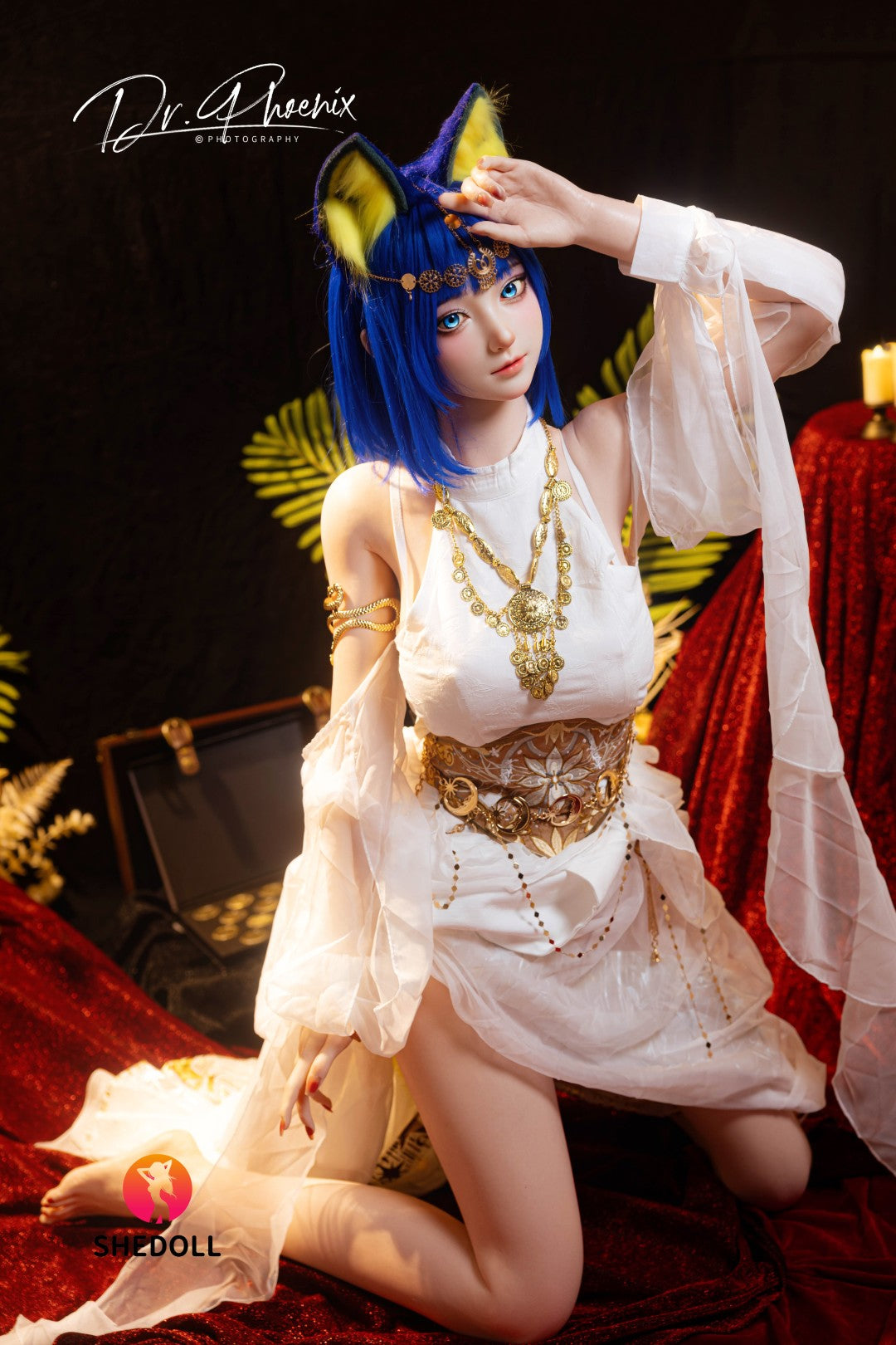 Ankha seksa lelle (SHEDOLL 168 cm D-Cus #SH192 2.0 Silikona)