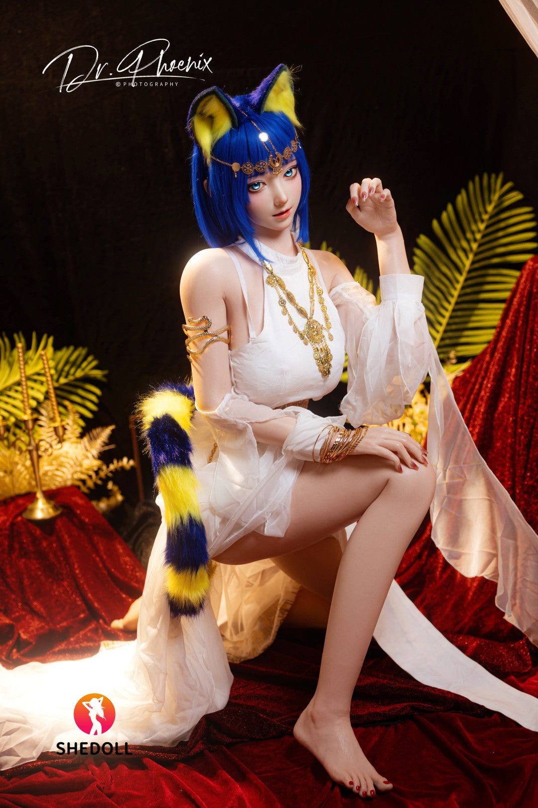 Ankha seksa lelle (SHEDOLL 168 cm D-Cus #SH192 2.0 Silikona)
