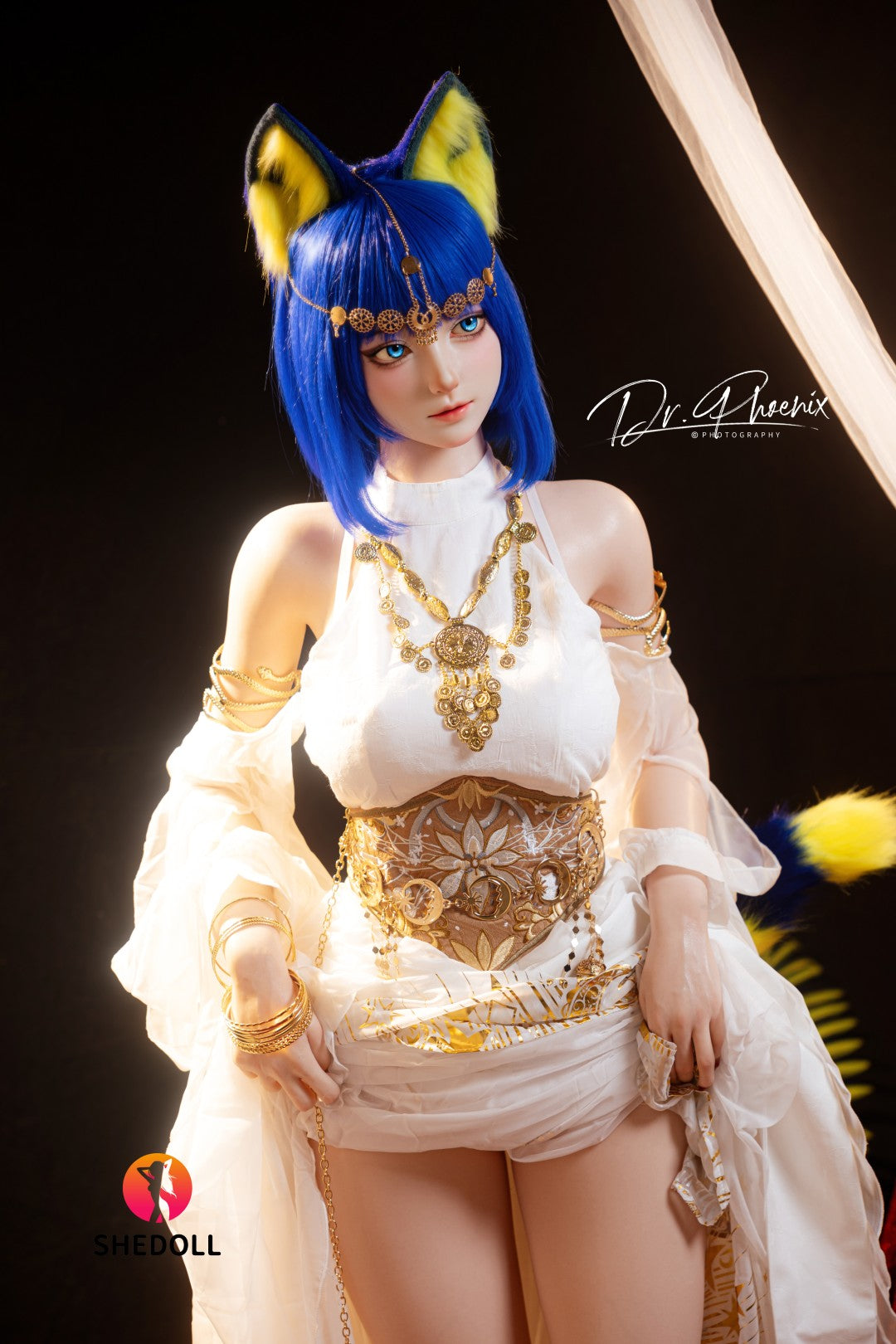 Ankha seksa lelle (SHEDOLL 168 cm D-Cus #SH192 2.0 Silikona)