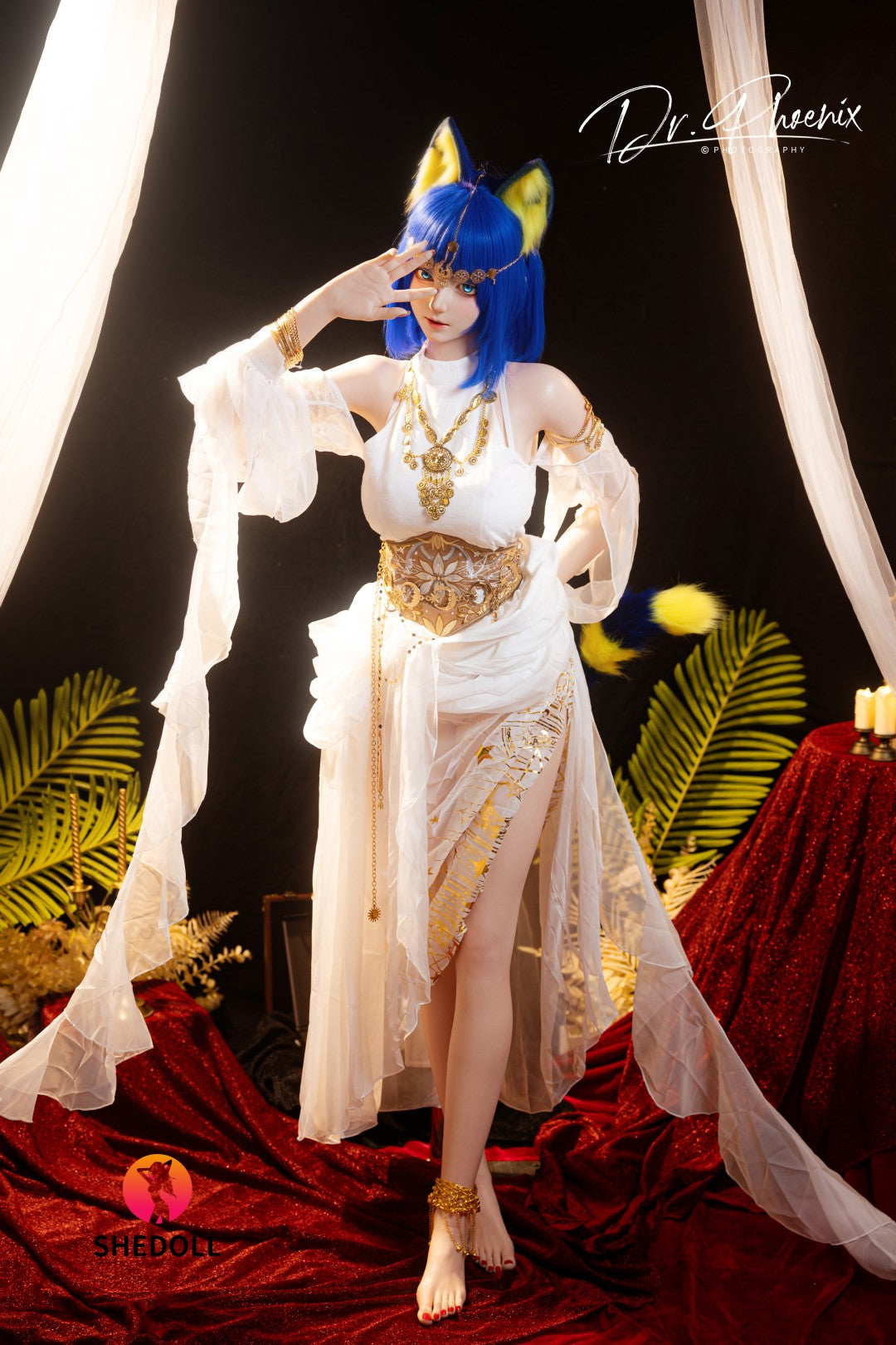 Ankha seksa lelle (SHEDOLL 168 cm D-Cus #SH192 2.0 Silikona)