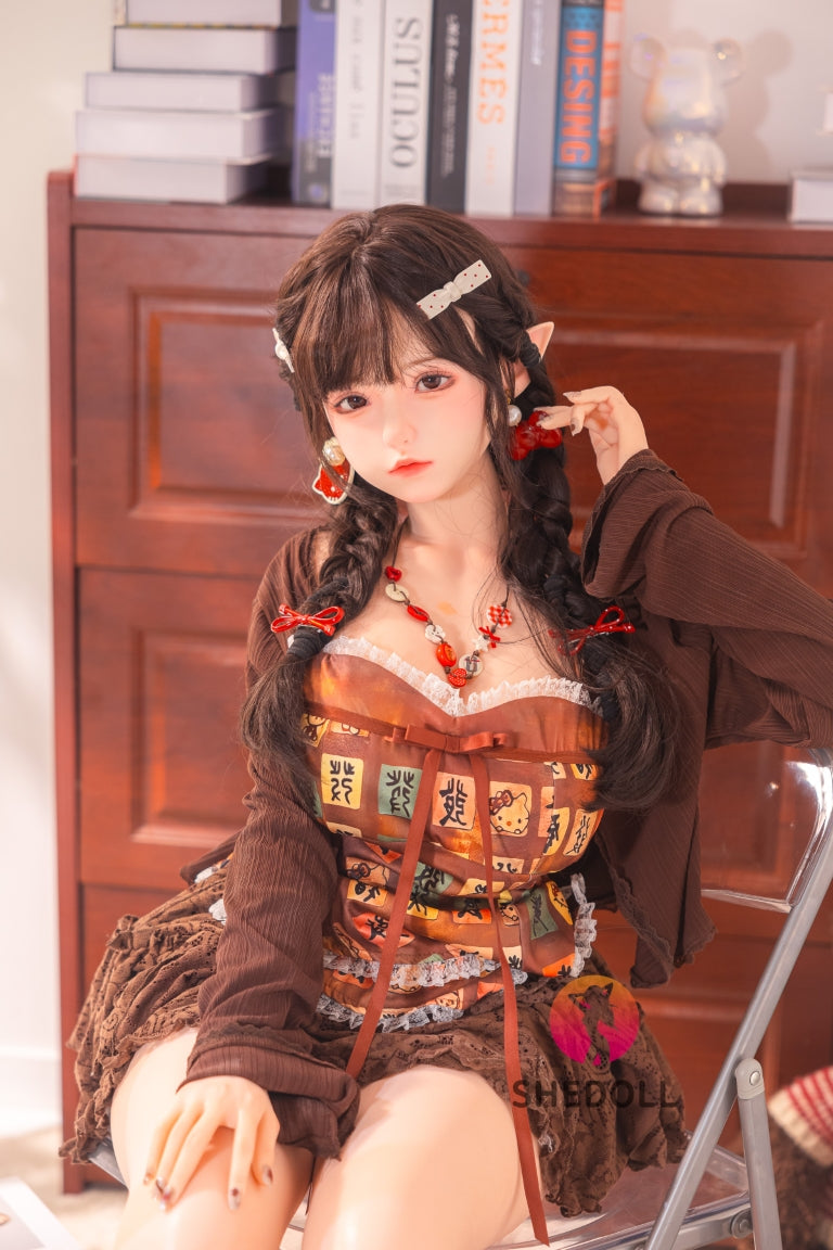 Ailīna seksa lelle (SHEDOLL 145 cm G-Cus #SH215 silikona)