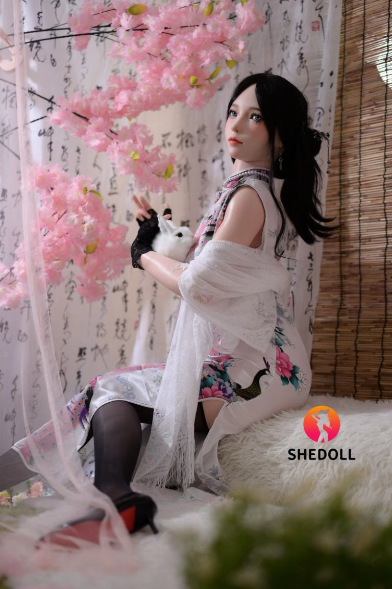 Rožu seksa lelle (SHEDOLL 168 cm D-Cus #SH230 2.0 silikons)