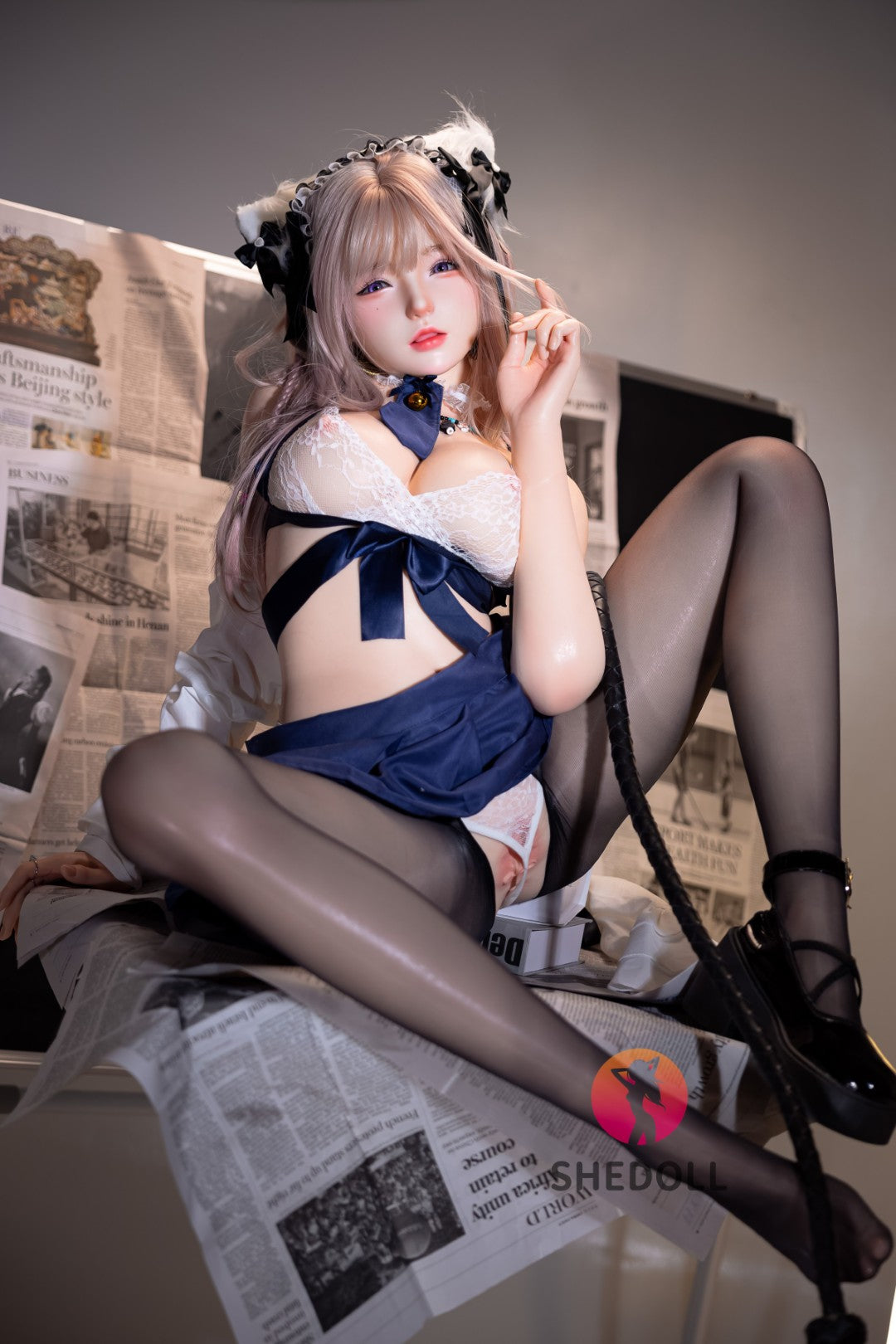 Jasmine seksa lelle (SHEDOLL 168 cm D-Cus #SH233 3.0 silikons)