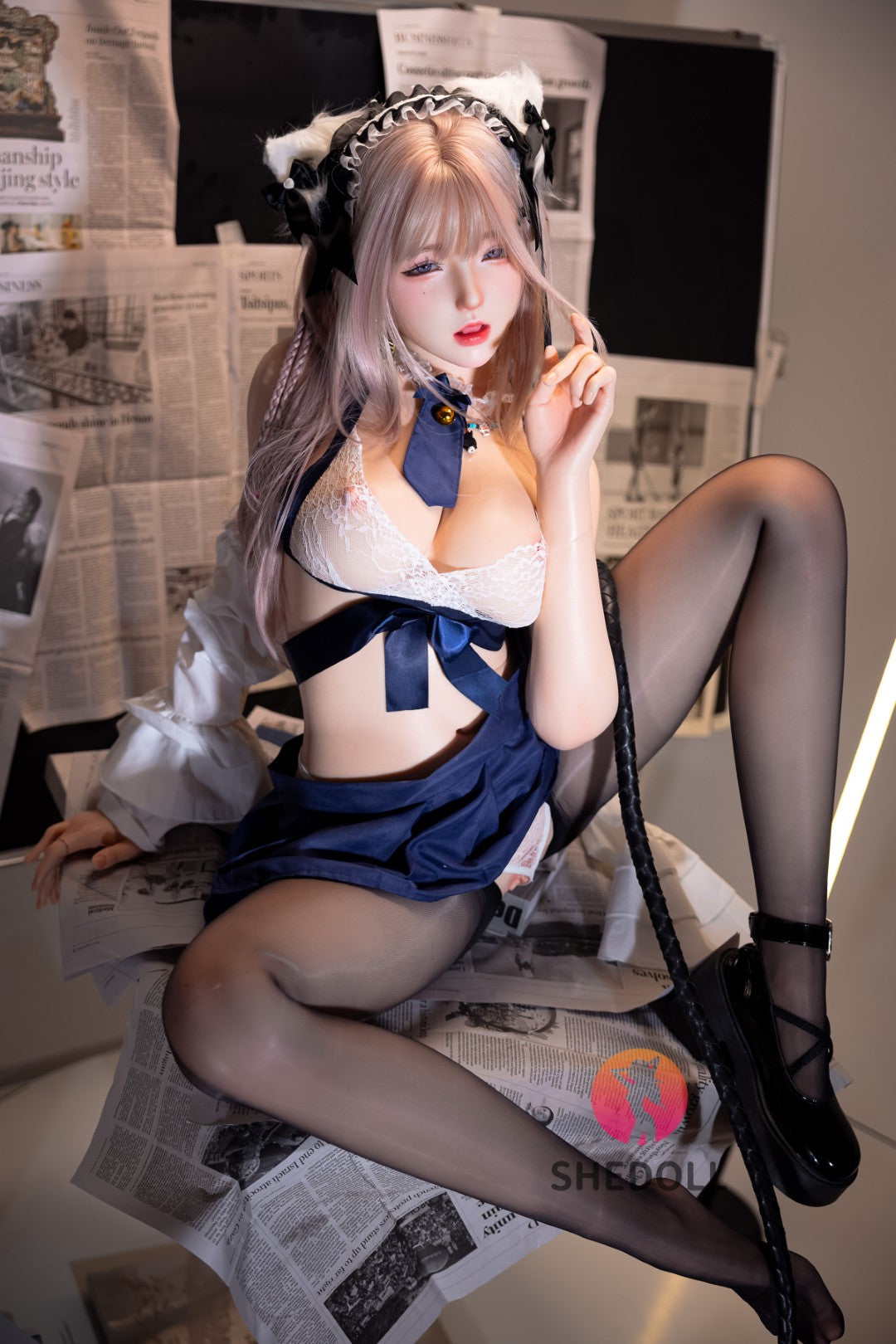 Jasmine seksa lelle (SHEDOLL 168 cm D-Cus #SH233 3.0 silikons)