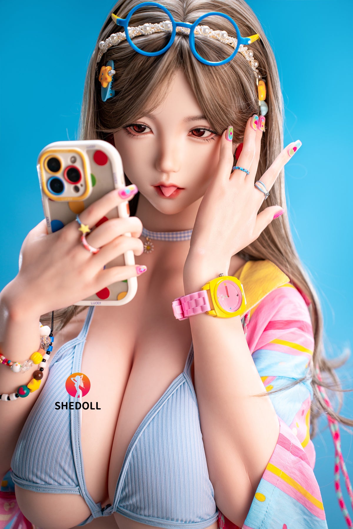 Belle Sexdocka (SHEDOLL 155cm H-Kupa #SH252 2.0 TPE+Silikon)