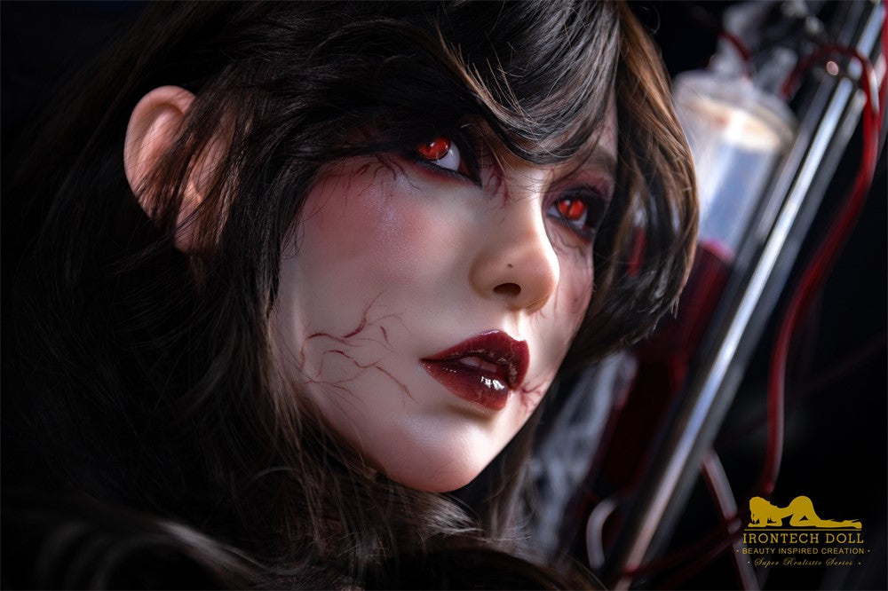 Šellija seksa lelle (Irontech Doll 167 cm E-cup S40 silikona)