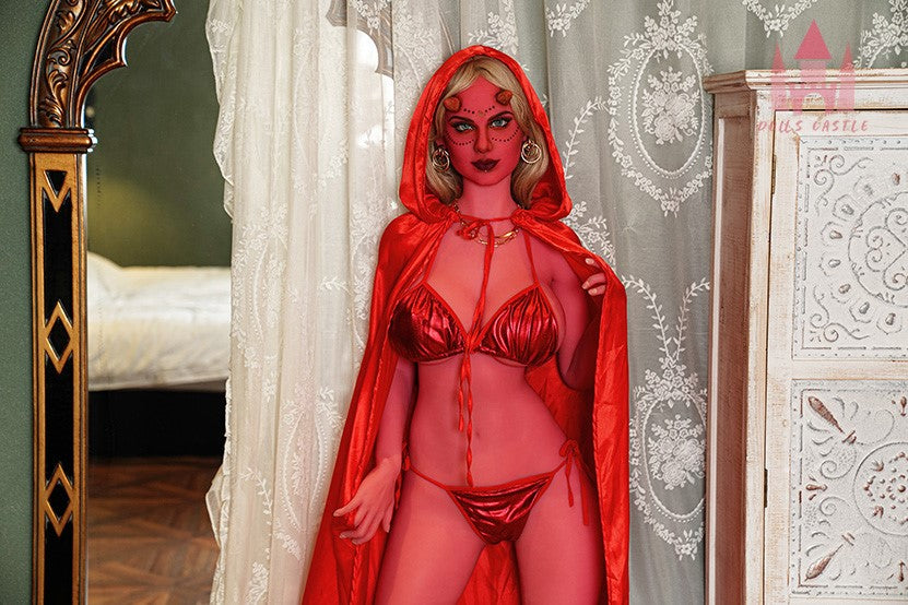 Skārletas seksa lelle (Dolls Castle 163 cm F-Cus #A3 TPE)