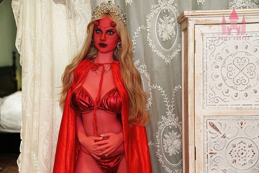 Skārletas seksa lelle (Dolls Castle 163 cm F-Cus #A3 TPE)