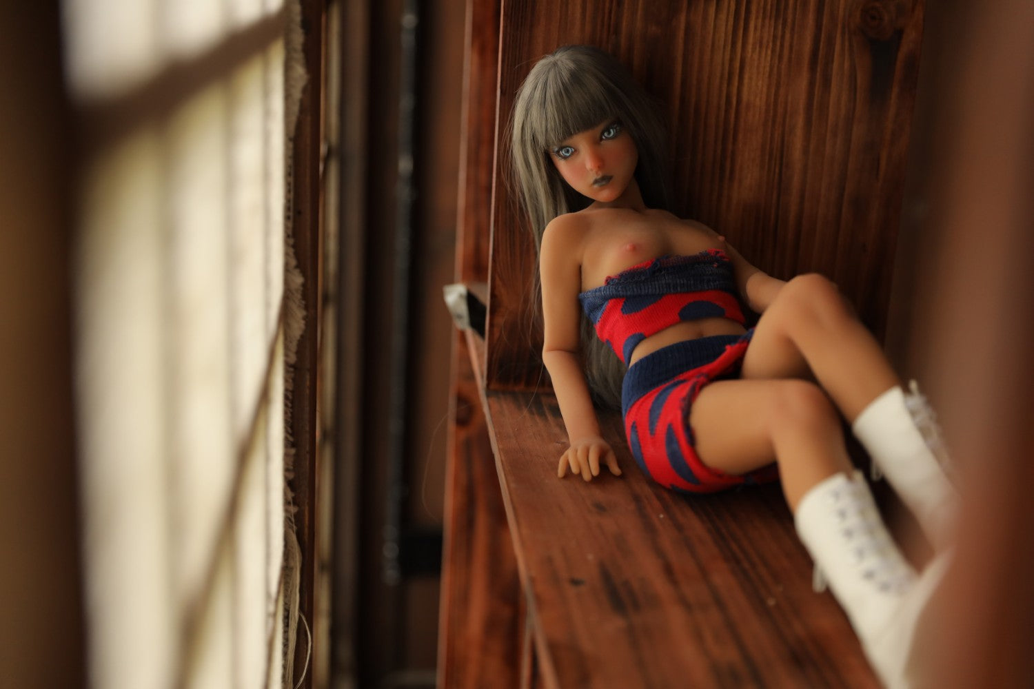 Momoko seksa lelle (Climax Lelle Mini 60cm B-kauss silikons)