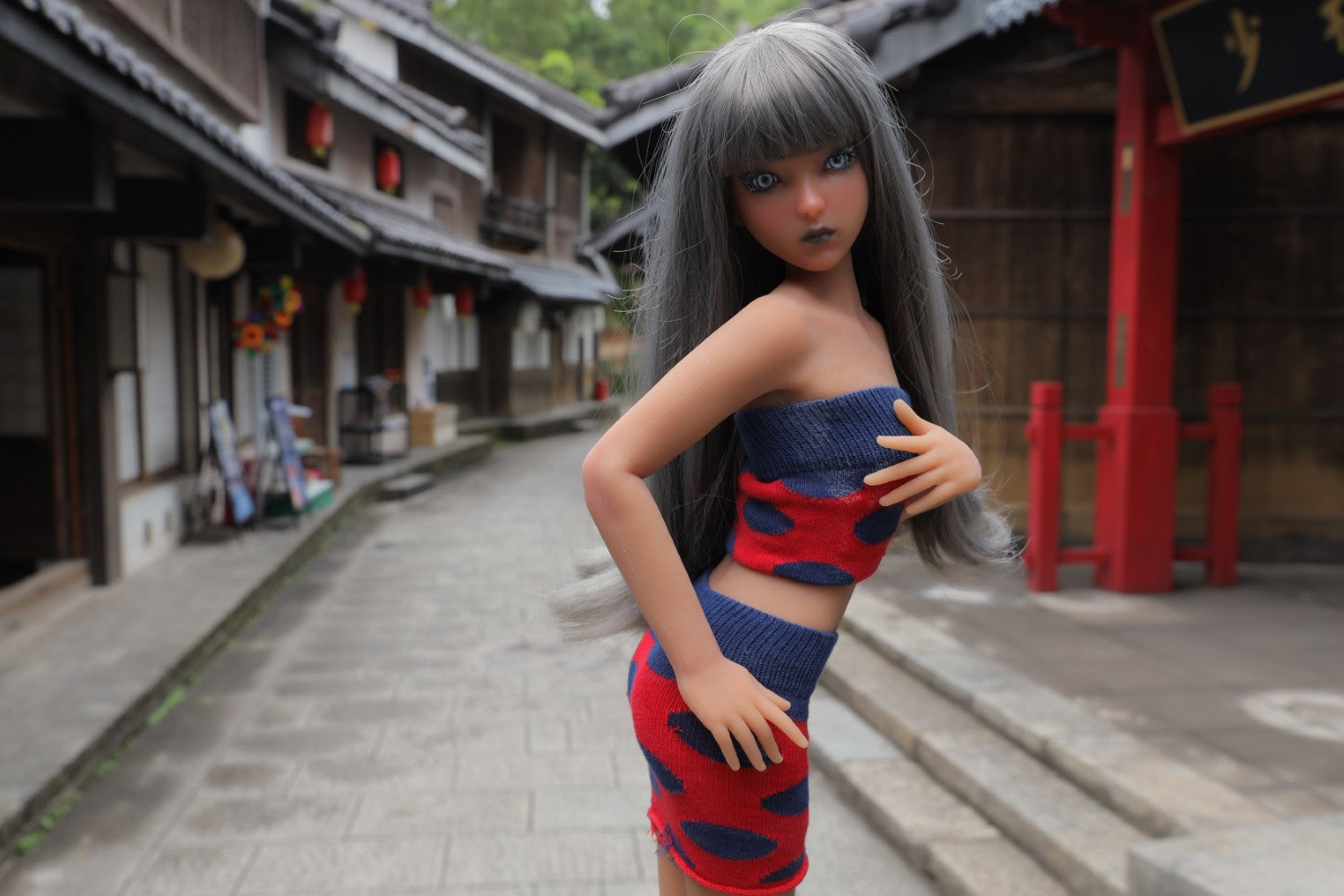 Momoko seksa lelle (Climax Lelle Mini 60cm B-kauss silikons)