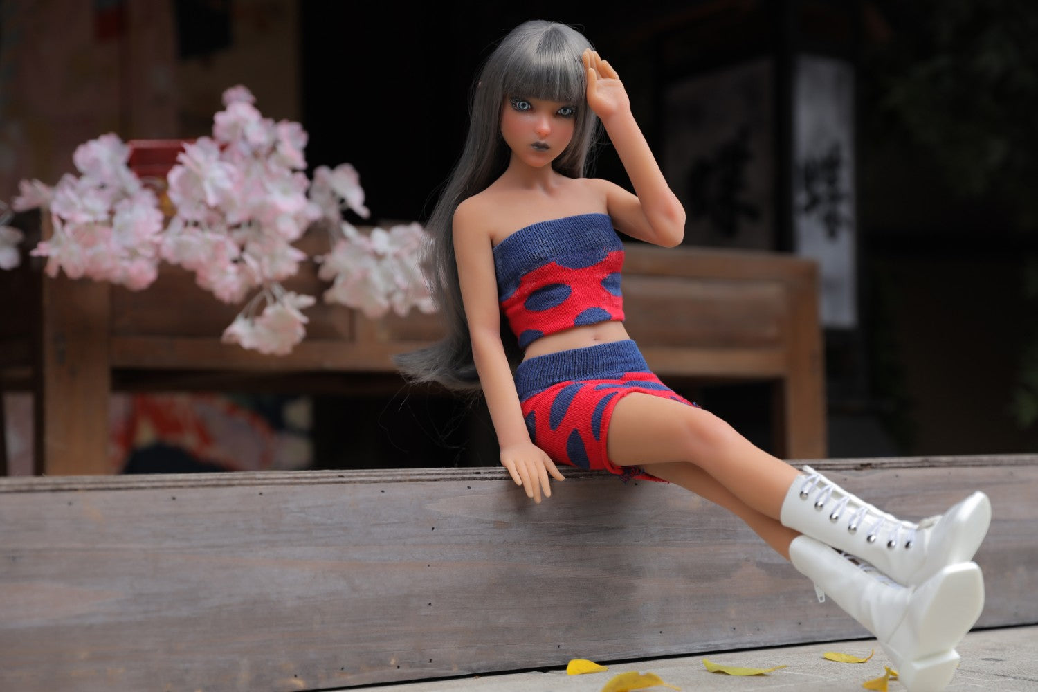 Momoko seksa lelle (Climax Lelle Mini 60cm B-kauss silikons)