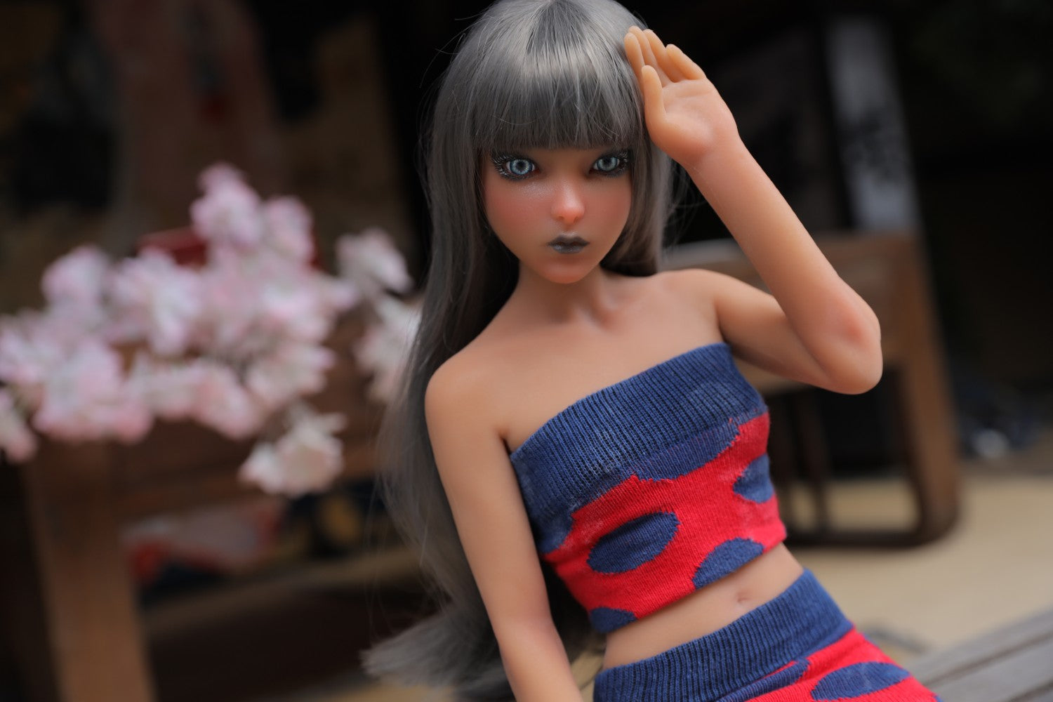 Momoko seksa lelle (Climax Lelle Mini 60cm B-kauss silikons)