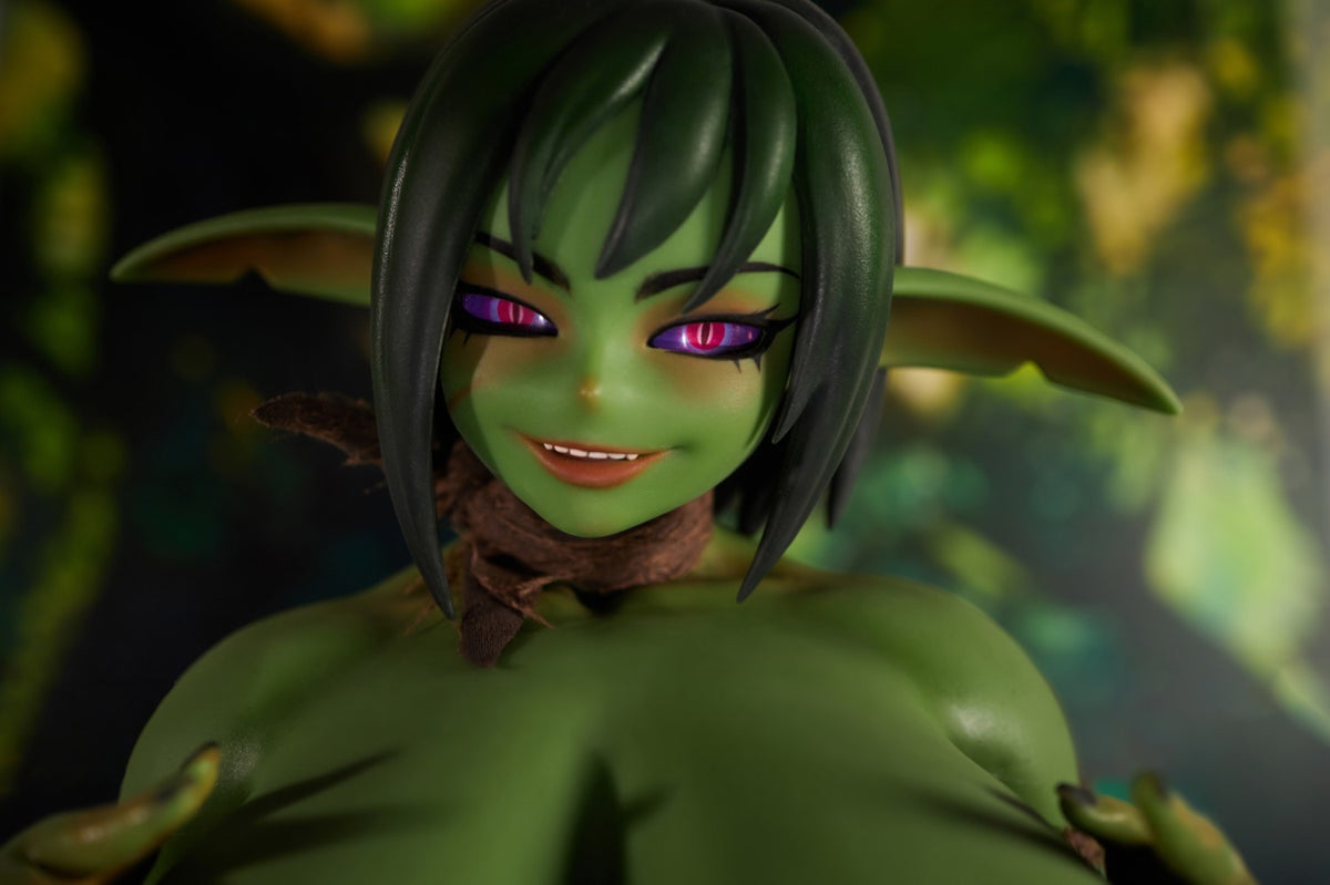 Zarga Night Elf seksa lelle (Climax Lelle Mini 70 cm V veida kauss, silikons)