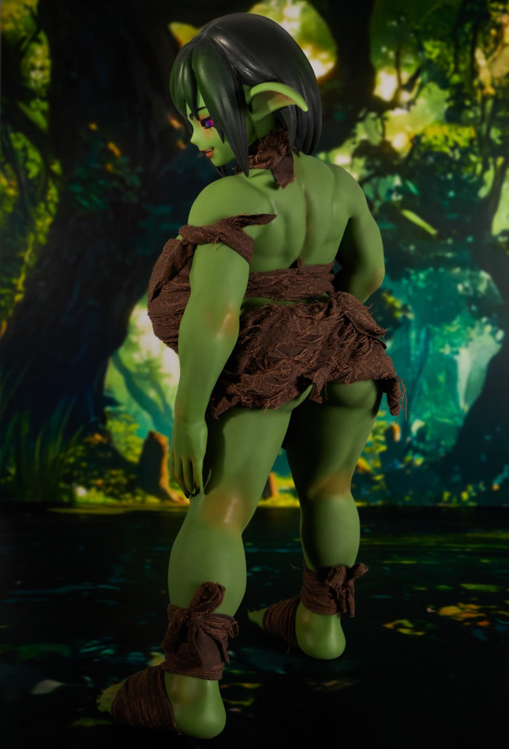 Zarga Orc Sex Doll (Climax Lelle Mini 70 cm V veida kauss, silikons)