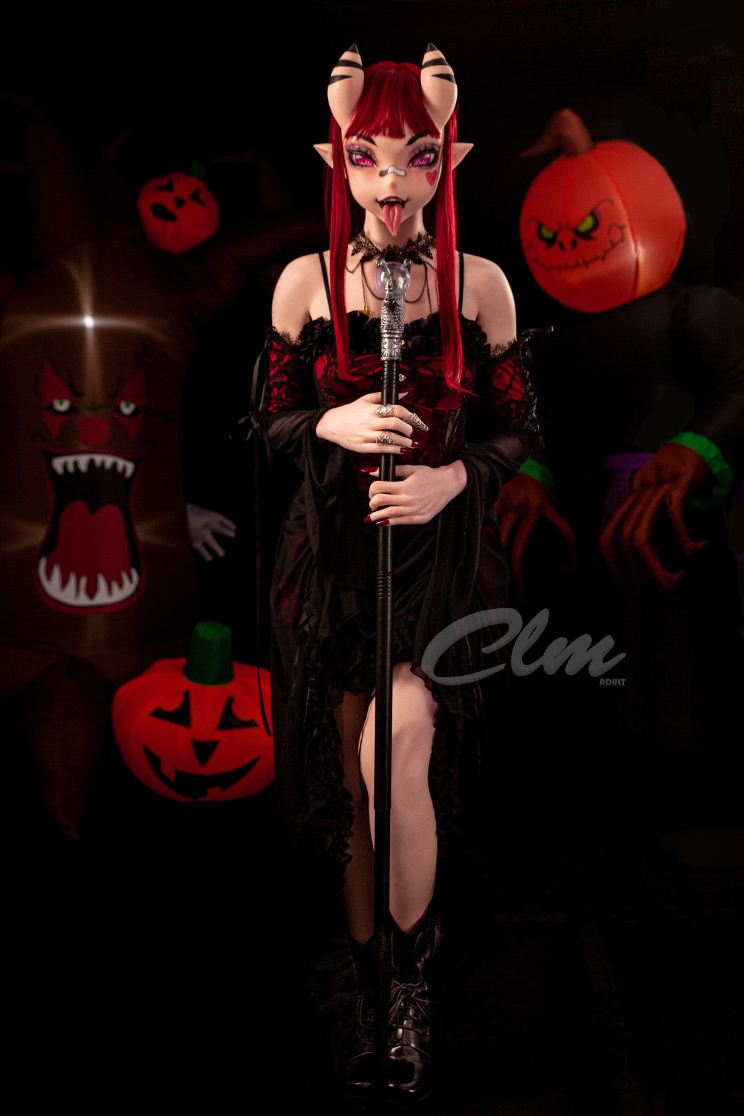 Meru Succubus seksa lelle (Climax Doll Ultra 157cm B-kauss silikons)