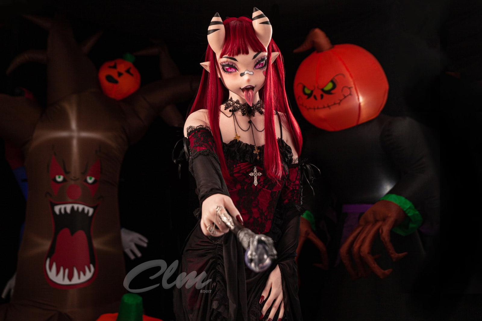 Meru Succubus seksa lelle (Climax Doll Ultra 157cm B-kauss silikons)
