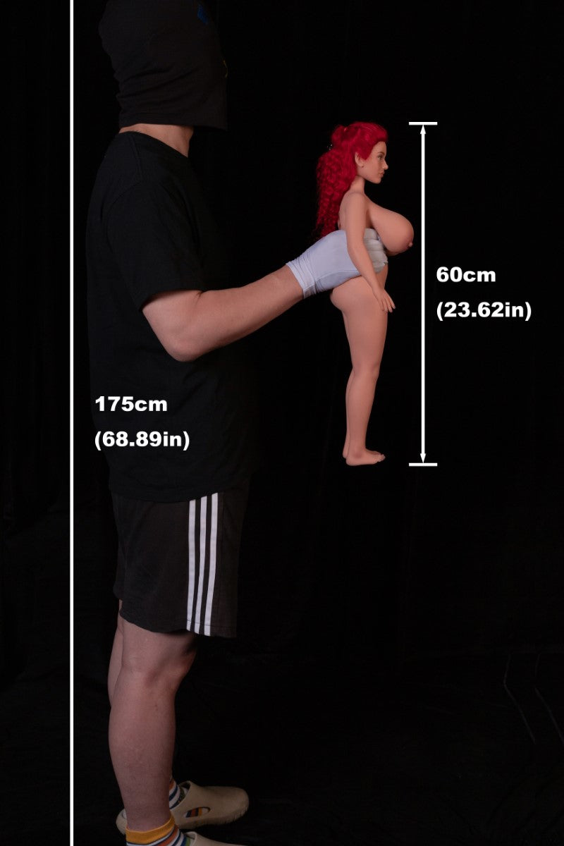 Hedija seksa lelle (Climax Lelle Mini 60cm F krūzīte silikona)