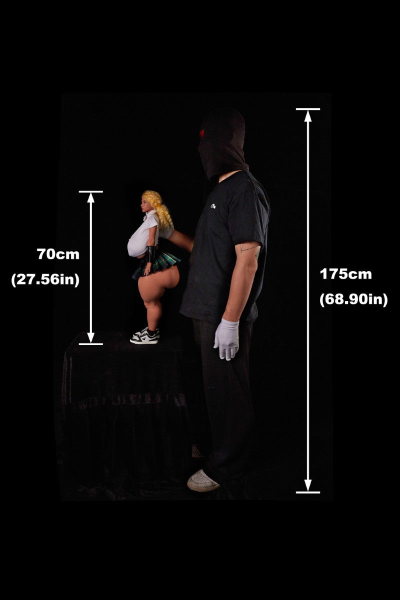 Seksa lelle Čeiss (Climax Lelle Mini 70 cm S-cup silikona)