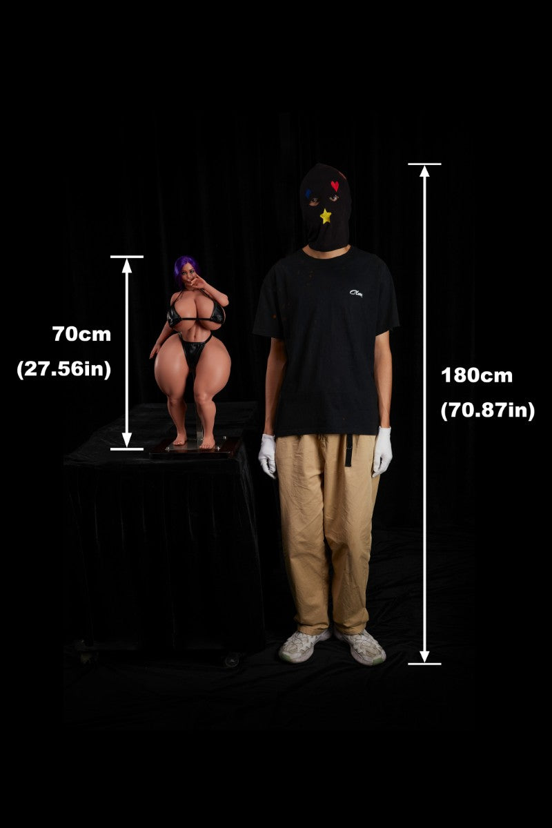 Seksa lelle Dazia (Climax Lelle Mini 70 cm S-cup silikona)