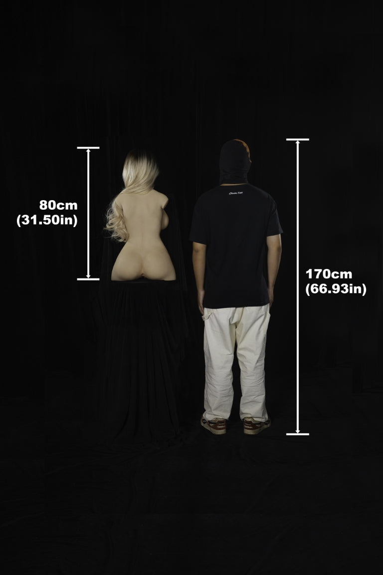 Miko Torso seksa lelle (Climax Lelle ULW 80cm E-kauss Silikona)