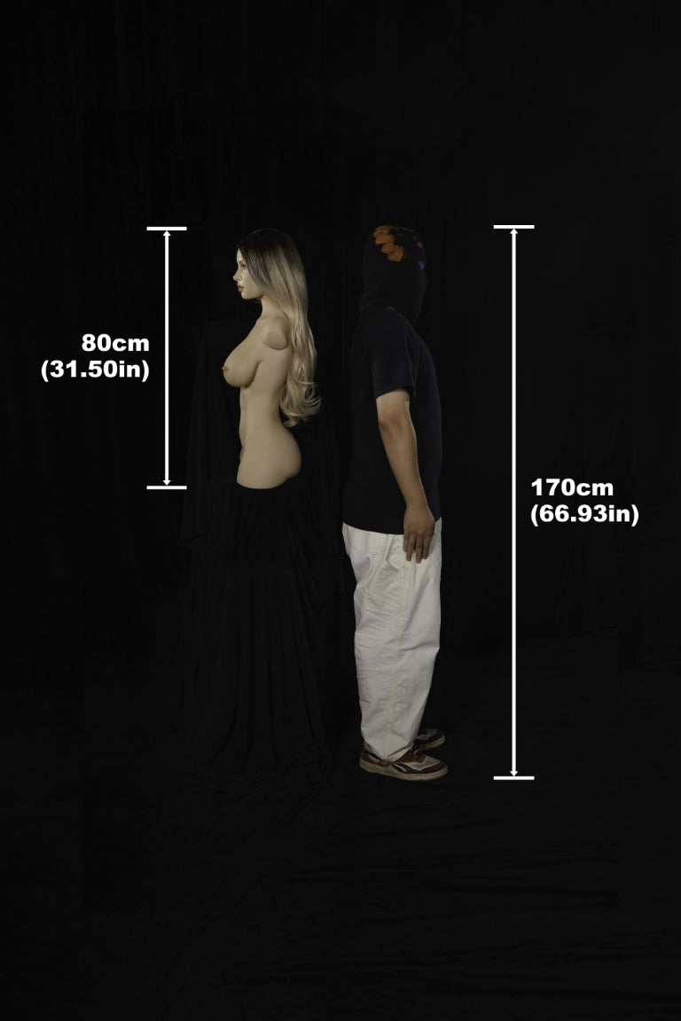 Miko Torso seksa lelle (Climax Lelle ULW 80cm E-kauss Silikona)