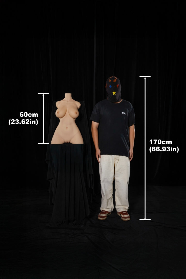 Torso 662# Sex Doll (Climax Lelle ULW 60cm E-kauss Silikona)