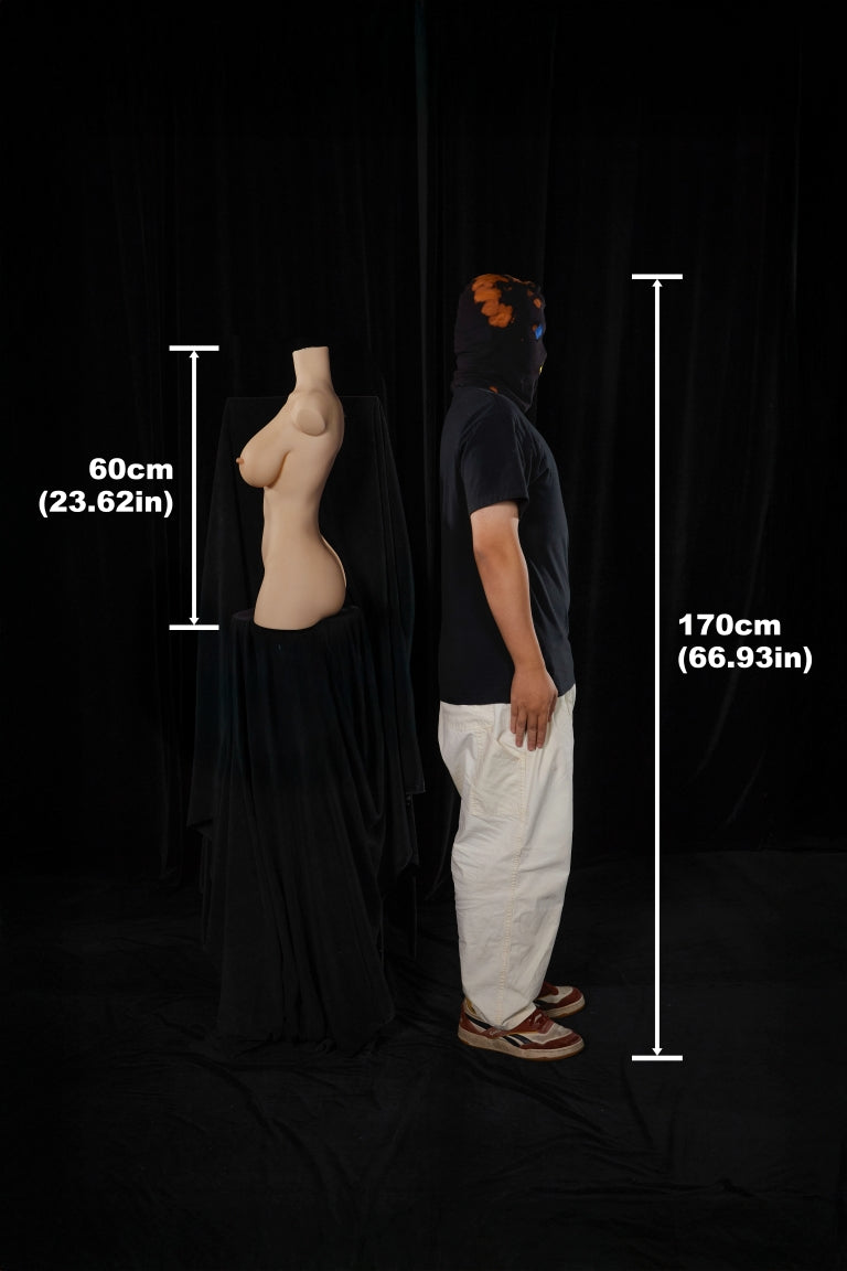 Torso 662# Sex Doll (Climax Lelle ULW 60cm E-kauss Silikona)