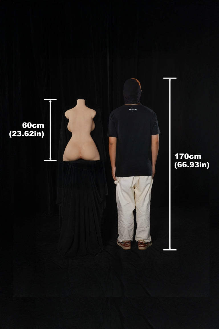 Torso 662# Sex Doll (Climax Lelle ULW 60cm E-kauss Silikona)
