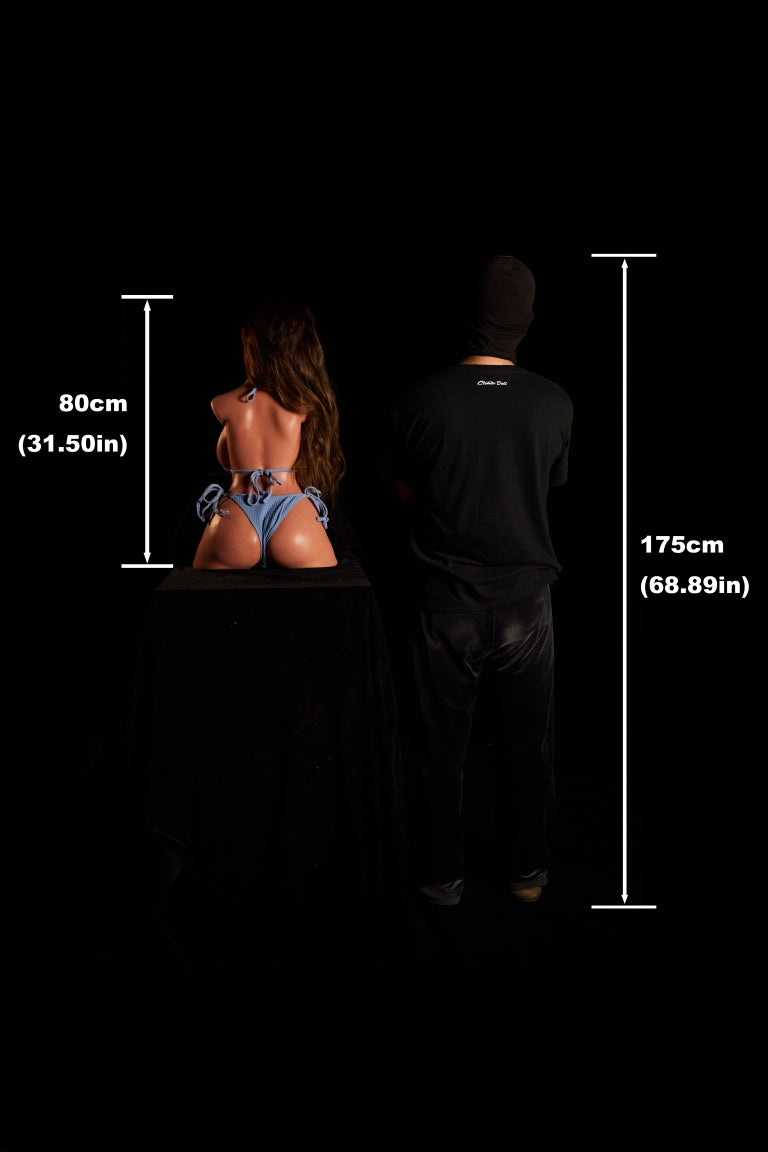Elīza Torso seksa lelle (Climax Lelle ULW 80cm G-cup silikona)