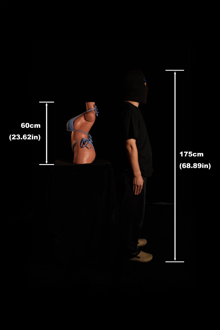 Torso 664# Sex Doll (Climax Lelle ULW 60cm G-cup silikona)
