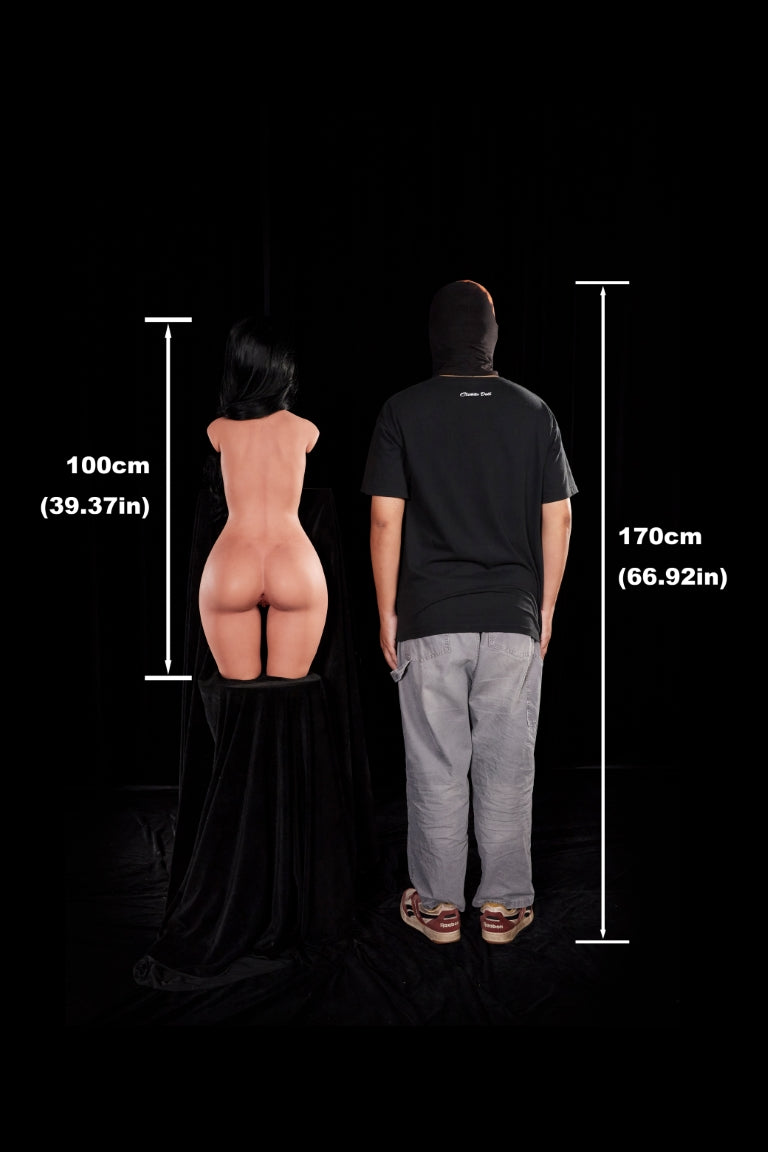 Raven Torso seksa lelle (Climax Lelle ULW 100 cm A glāze, silikons)