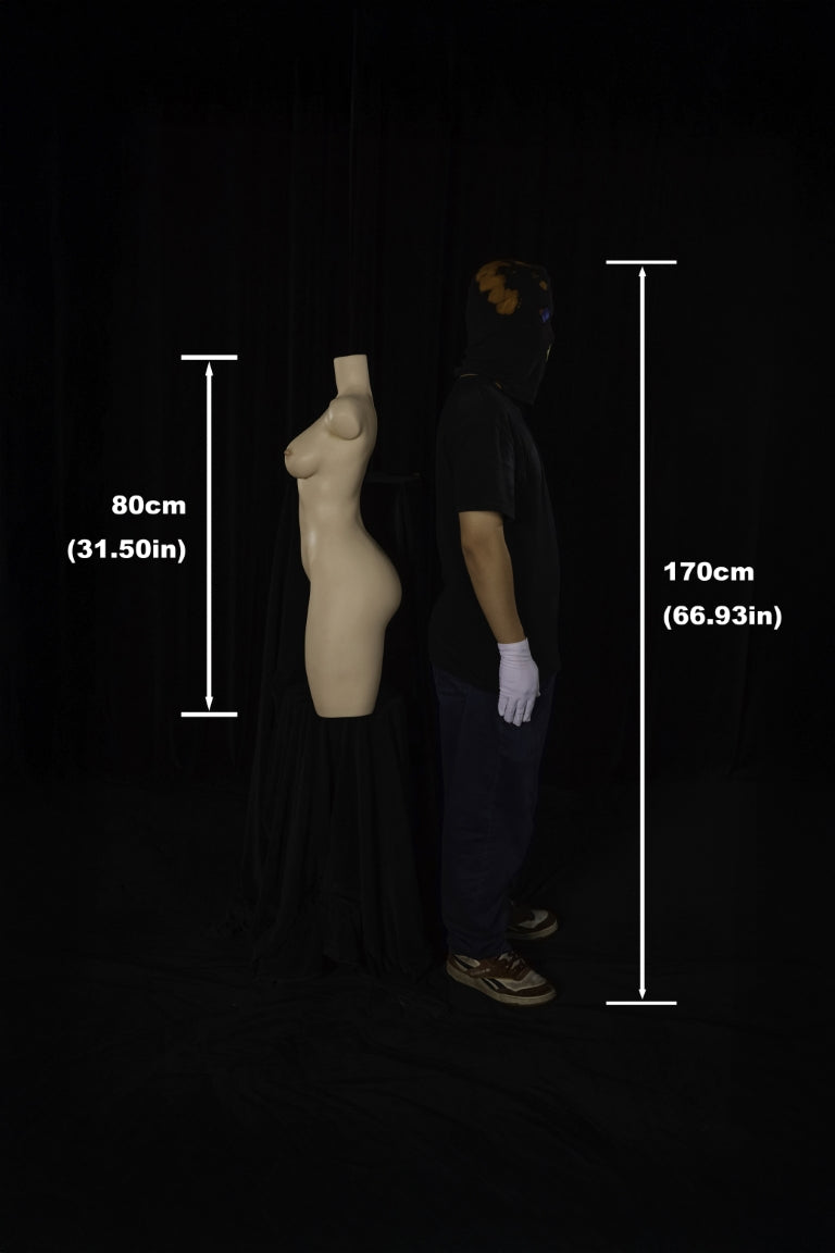 Torso 882# Seksa lelle (Climax Lelle ULW 80cm E-kauss Silikona)