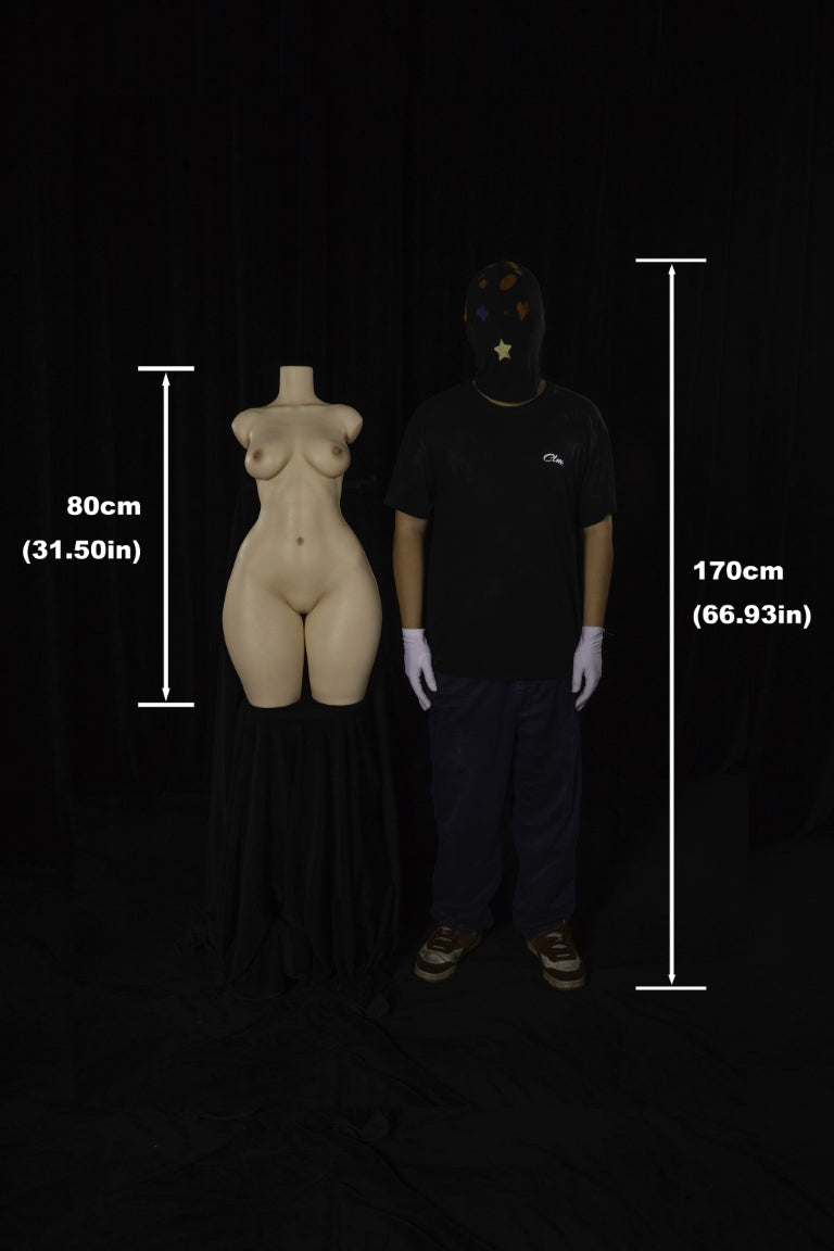 Torso 882# Seksa lelle (Climax Lelle ULW 80cm E-kauss Silikona)