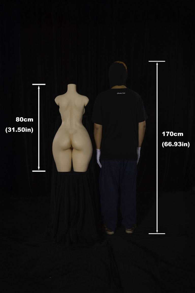 Torso 882# Seksa lelle (Climax Lelle ULW 80cm E-kauss Silikona)