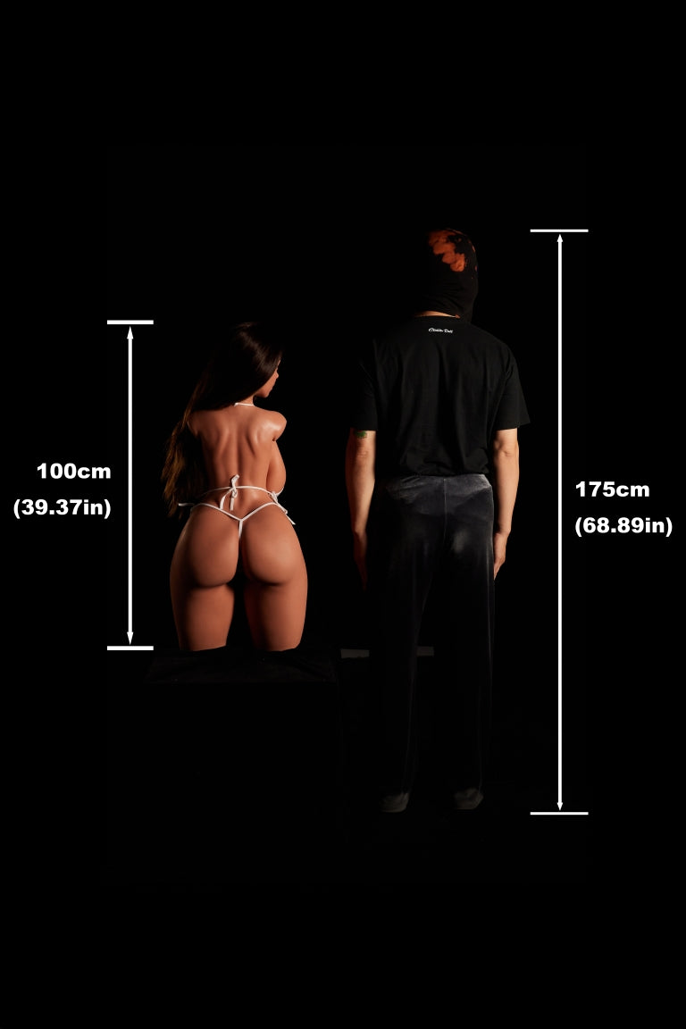 Hazel Torso Sex Doll (Climax Lelle ULW 100cm K-cup silikona)